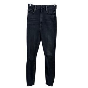Mother The Tippy-Top Looker Jeans in The Night is Watching Size 28 Skinny